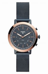 Image result for Fossil Watches Hybrid Blue