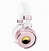 Image result for Flower Headphones Gold