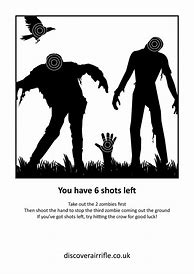 Image result for Free Printable Zombie Targets