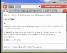Image result for Que Significa Maniatar