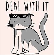 Image result for Deal with It Cat