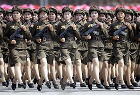 Image result for Pink Military North Korea