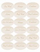 Image result for Toiletry Labels
