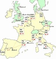 Image result for Europe Map with Distances