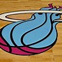 Image result for Pink and Blue Miami Heat Court