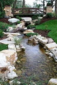 Image result for Stream Landscaping Ideas