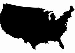 Image result for Us Map Silhouette
