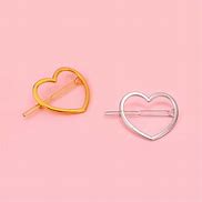 Image result for Heart-Shaped Hair Clips