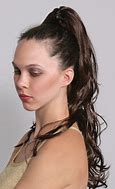 Image result for Banana Clip Hair Pieces Pony Tails
