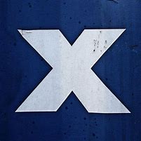 Image result for Letter X Black Logo