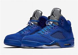 Image result for New Jordan 5 Blue