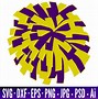 Image result for Cheer Poms Decals