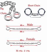 Image result for Chain Shackle Manacles