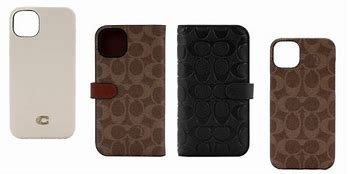 Image result for Coach Phone Cover