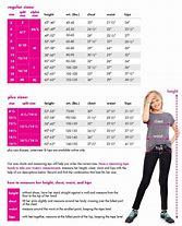 Image result for Kids Plus Size Chart