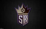 Image result for Sacramento Kings Logo Black and White