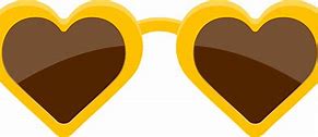 Image result for Heart Sunglasses Clip Art