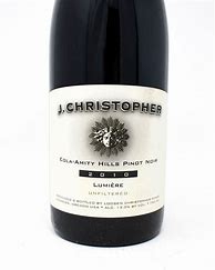 Image result for J Christopher Pinot Noir Lumiere