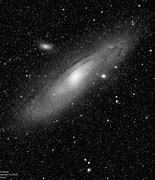 Image result for Andromeda Galaxy Black and White