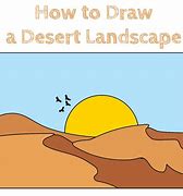 Image result for Desert Sketch