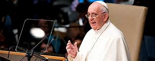 Image result for Pope Francis Podium