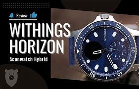 Image result for Withings Scanwatch Horizon On Nato
