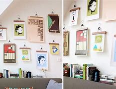 Image result for How to Hang Up Paper Posters