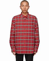 Image result for Red Burberry Shirt