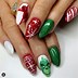 Image result for Beautiful Christmas Nails