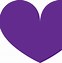Image result for Purple and Yellow Heart
