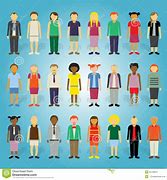 Image result for Cartoon People Colors