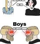 Image result for Boys vs Girls Memes WW2