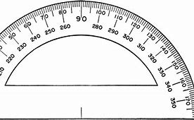 Image result for Protractor Real Size