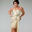 Image result for Plus Size Gold Sequin Dresses