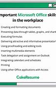 Image result for Microsoft Office Skills
