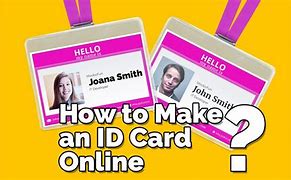 Image result for DIY ID Cards