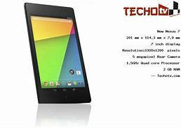 Image result for Nexus 7 Dimensions