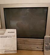 Image result for Sylvania CRT TV/VCR DVD Combo