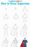 Image result for How to Draw Superman for Kids