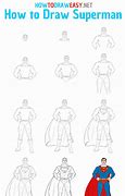 Image result for How to Draw Superman From Movie