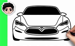 Image result for Tesla Car Simple Drawing
