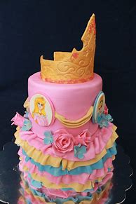 Image result for Disney Princess Themed Cakes