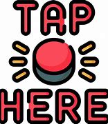 Image result for Tap Button PNG
