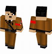 Image result for Hitler Skin in Minecraft Bedrock