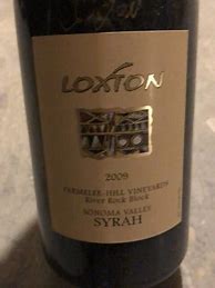 Image result for Loxton Syrah River Rock Block Parmelee Hill