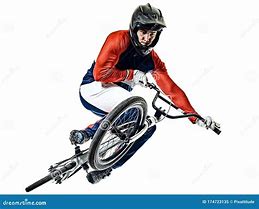 Image result for BMX Racer with White Background