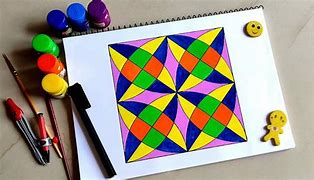 Image result for Geometric Square Art
