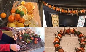Image result for Dried Fruit Decorations