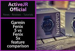 Image result for Garmin Fenix 5X vs 5
