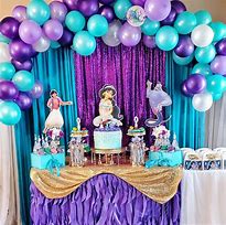Image result for Disney Princess Birthday Dessert Table